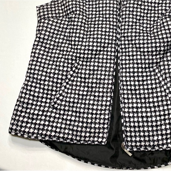 Vest Puffer Karen Scott Sport Vest black and white - Picture 11 of 13